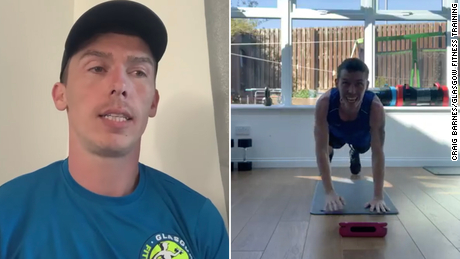 Personal trainer Craig Barnes was hosting a virtual fitness class when he was Zoombombed with &quot;graphic&quot; and &quot;violent&quot; images.
