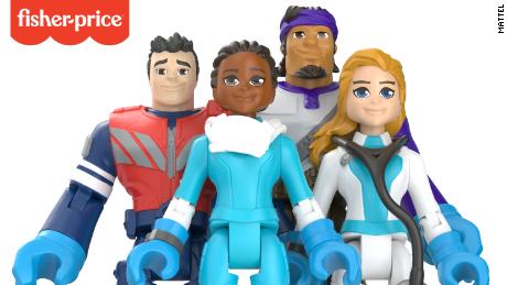 fisher price heroes action figures