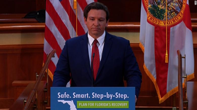 Gov. DeSantis announces plan to reopen some businesses