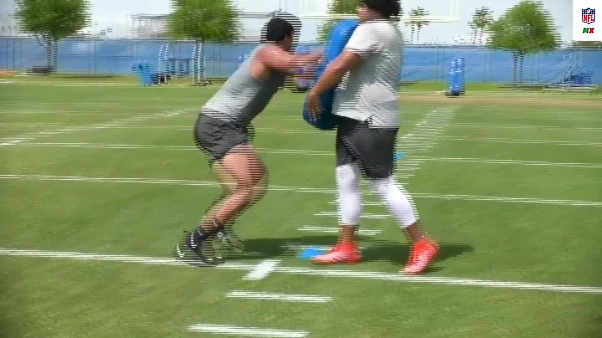 Isaac Alarcón about to take over the NFL 