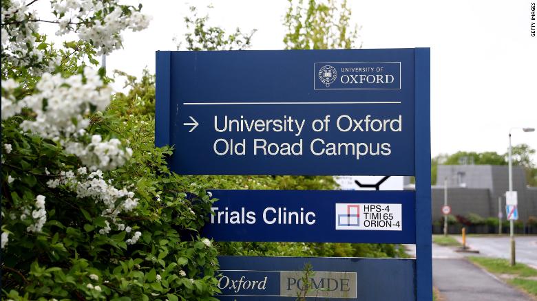  University of Oxford vaccine trial shows promising early results