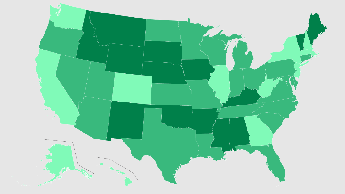 Map Here S Where Unemployment Benefits Pay More Than Lost Jobs