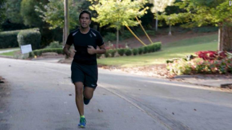 Dr. Gupta shows you how to run outside safely right now