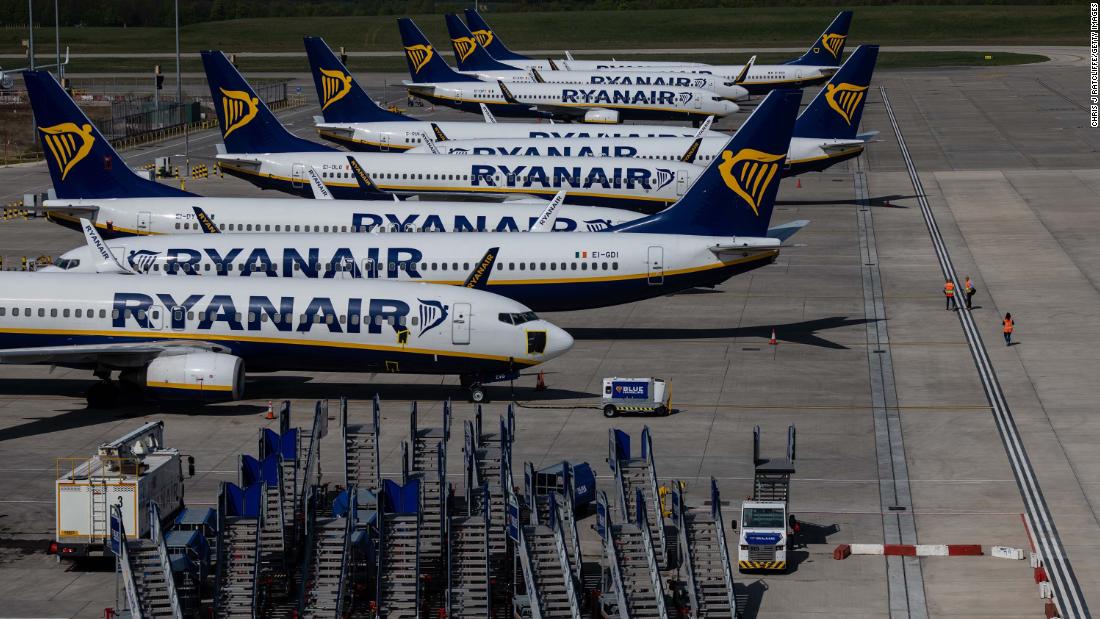 Ryanair will cut 3,000 jobs and keep 99% of flights grounded through June