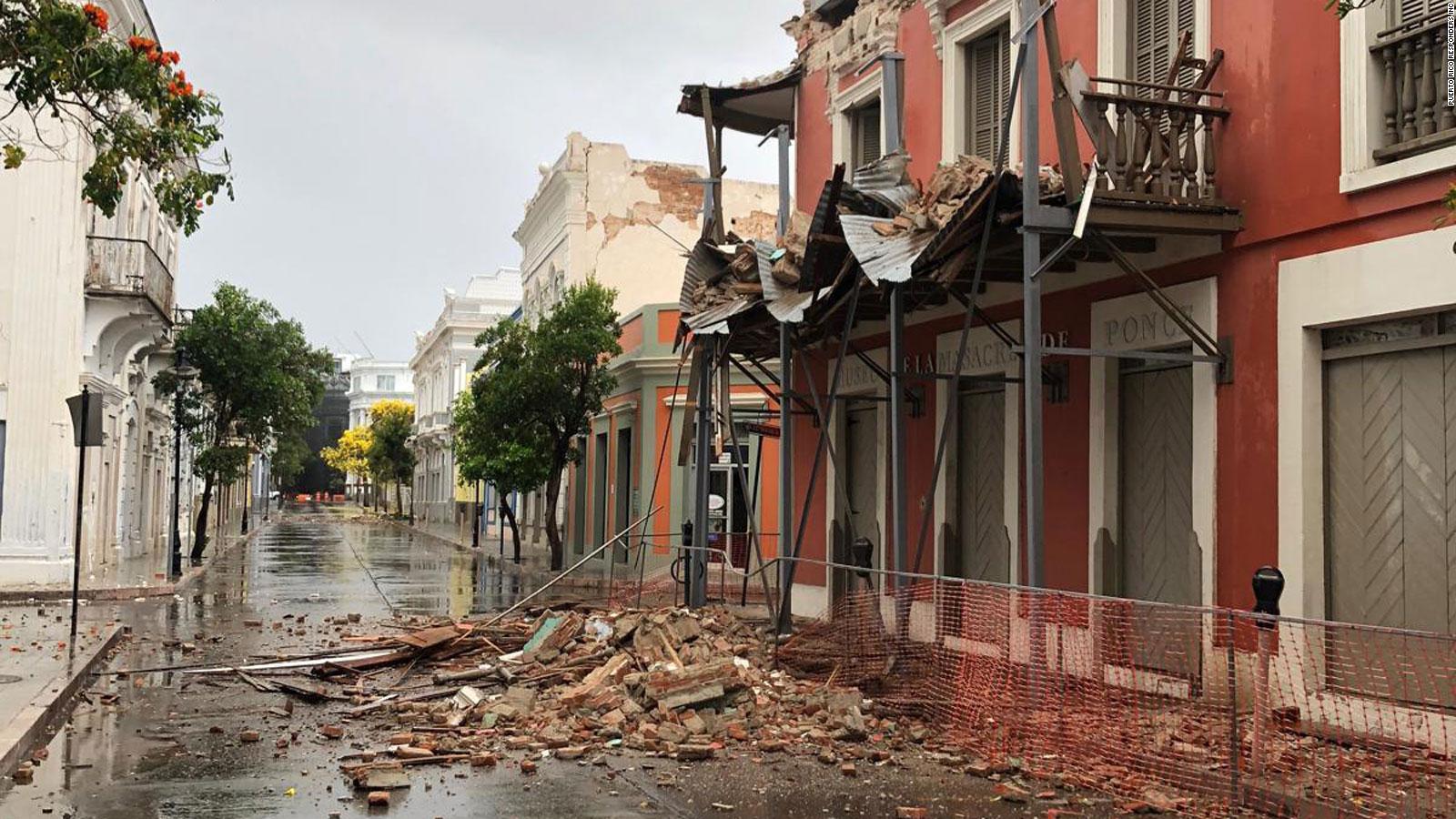 Puerto Rico earthquake 5.5 temblor causes damage in city of Ponce CNN