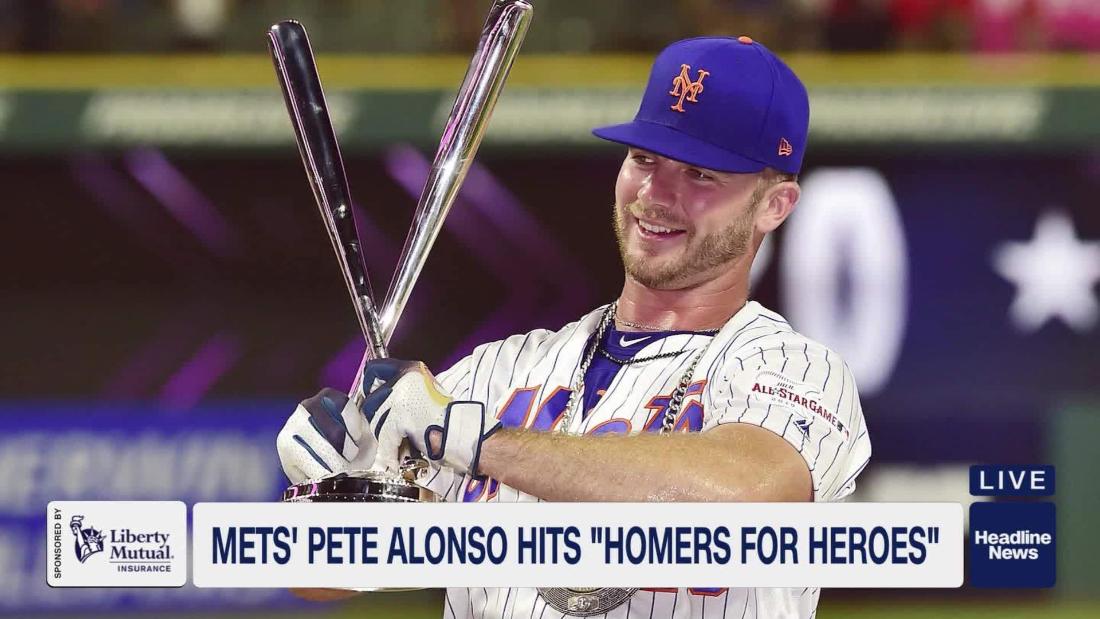 pete alonso no shirt