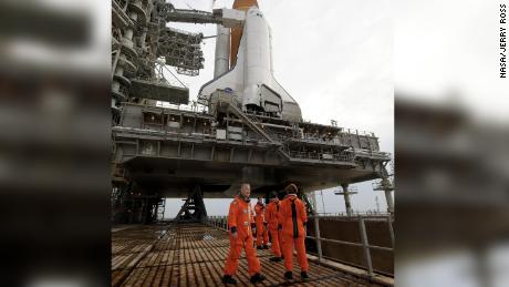 Douglas Hurley piloted STS-135 in 2011, the final flight of NASA&#39;s Space Shuttle program.