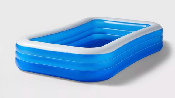 inflatable pool with bench