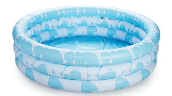 inflatable pool in a pool