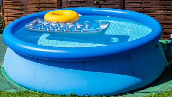 oval inflatable pool