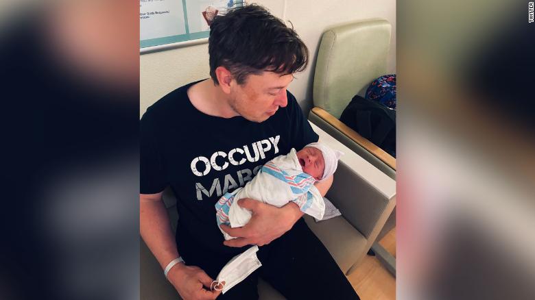 Elon Musk and Grimes' newborn has a unique name