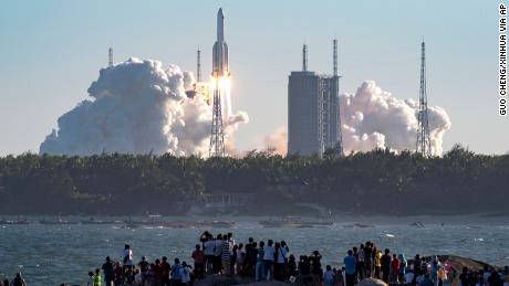 China takes step toward space station with new rocket launch