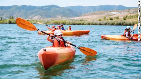 Due to the pandemic, summer camps like Colorado-based Avid4 Adventure, whose campers are shown here in better times, have been scrambling.