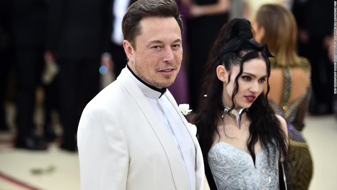 Callie on X: Did you guys see that Grimes and Elon musk son's