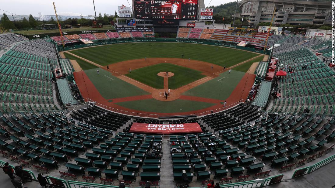 Korean baseball returns this week to save us from sports