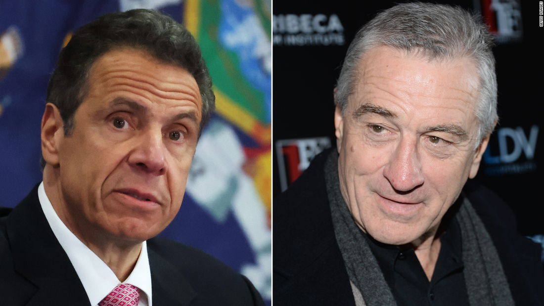 Andrew Cuomo is down for Robert De Niro to play him - CNN