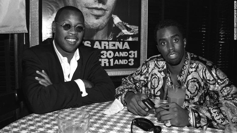 Andre Harrell (left) was a longtime friend of Sean &#39;Diddy&#39; Combs.