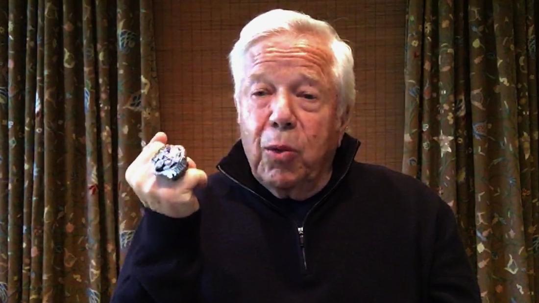 Kraft given Mashpee Super Bowl ring