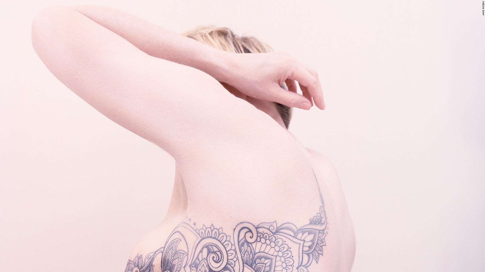 Black light tattoos nude women Photographer Kate Peters Shows The Beauty Of Mastectomy Tattoos Cnn Style