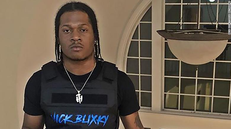 Police said rapper Nick Blixky was found shot on Sunday.