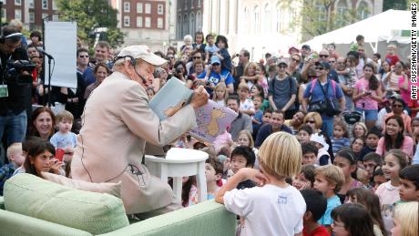 Stiller reads to children in New York in 2009. It was part of The New York Timesapos; Great Childrenapos;s Read at Columbia University.