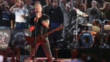 James Hetfield of Metallica performs onstage during &quot;The Concert For Valor&quot; on November 11, 2014.