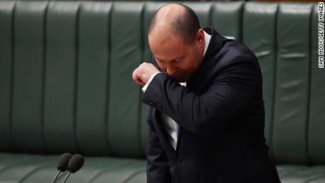 Josh Frydenberg tested for Covid-19 after coughing fit in ...