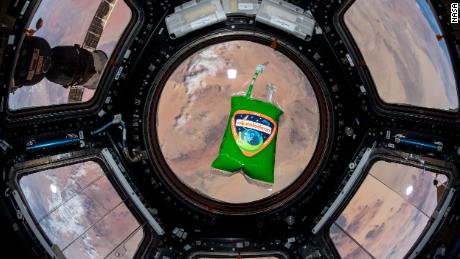 Astronauts experimented with Nickelodeon's slime in space
