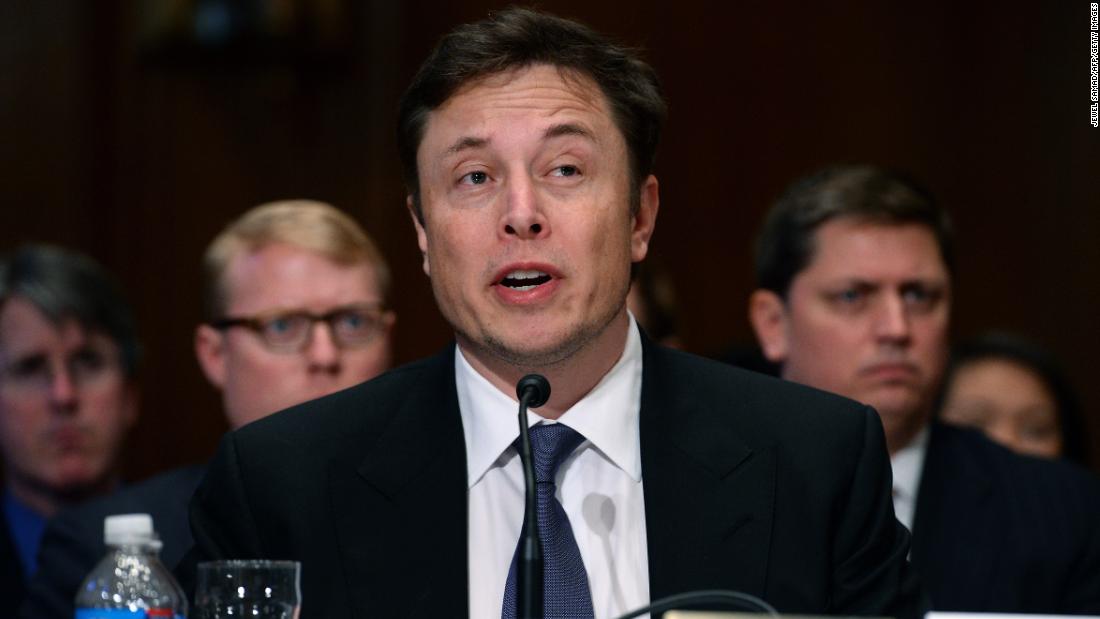 Musk represents SpaceX at a US Senate subcommittee hearing in 2014. The hearing was to learn more about space launch programs. SpaceX had already landed a few federal contracts at that point, and Musk made his case for more.