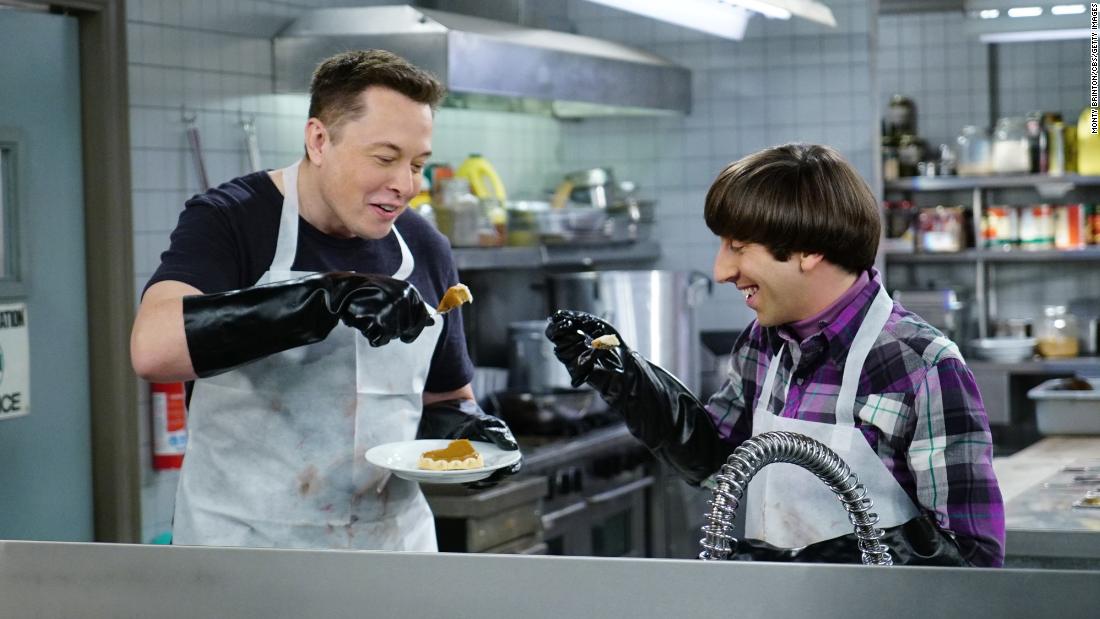 Musk guest-stars on an episode of the TV sitcom &quot;The Big Bang Theory&quot; in 2015. He played himself.