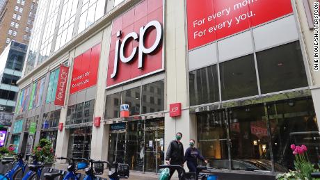 A JC Penney store in midtown Manhattan, May 6, 2020.