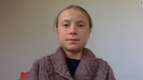 Greta Thunberg urges public to listen to the experts