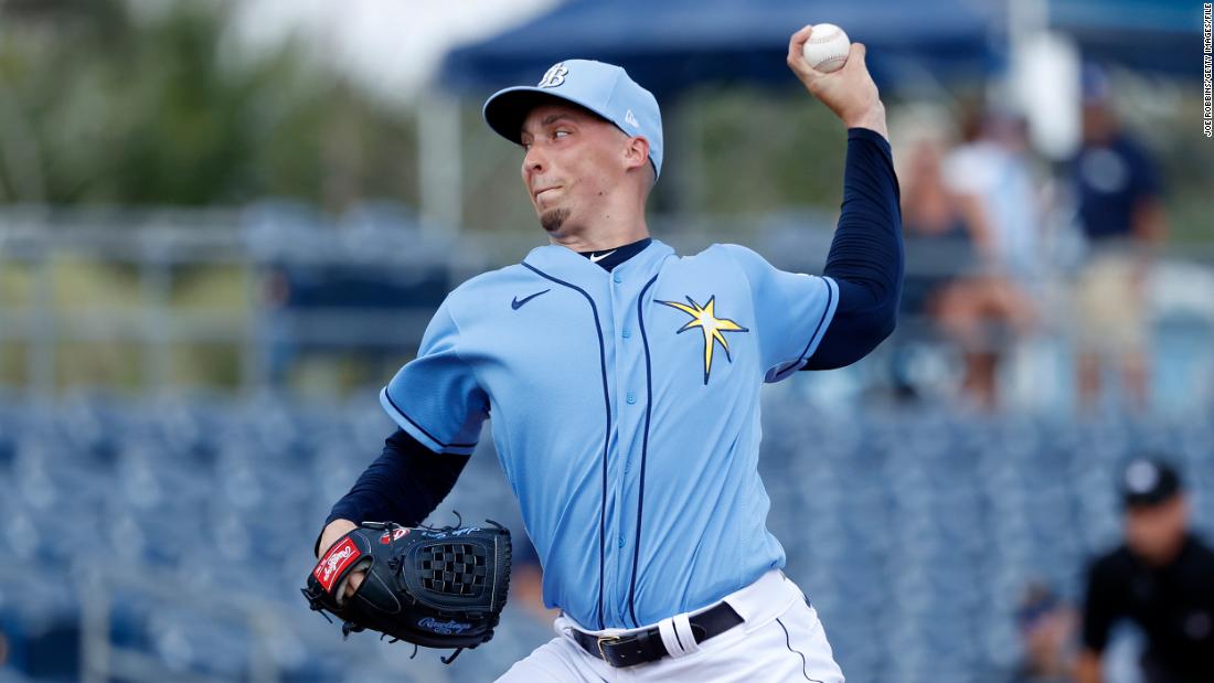 Blake Snell, Tampa Bay Rays pitcher, says taking a pay cut to play