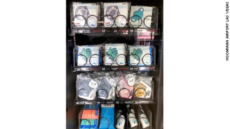 Las Vegas airport provides PPE vending machines for passengers