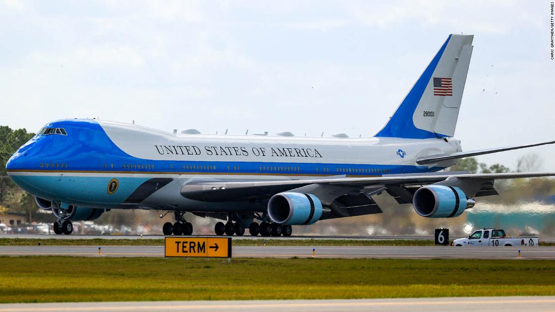 Air Force One: Trump team's infections raise questions about Covid ...