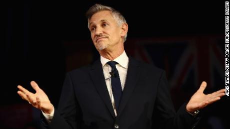 Gary Lineker has applied to home a refugee in his own house. 