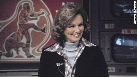 Phyllis George in a photo from 1976. 