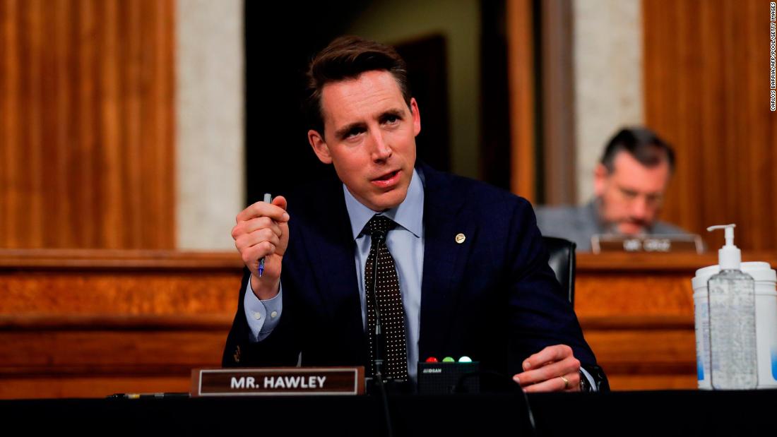 Josh Hawley, a critic of Biden picks' support for wars in Middle East, previously blogged in support of Iraq War