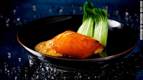 Cantonese restaurant Hakkasan is delivering grilled Chilean seabass with Chinese honey.
