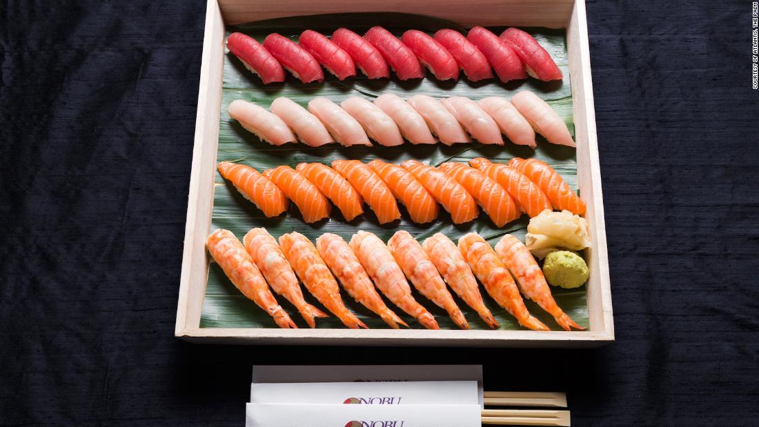 When choosing dishes for Nobu Dubai&#39;s delivery menu, head chef Damien Duviau says it was important for the restaurant to select those that could stay fresh longer.