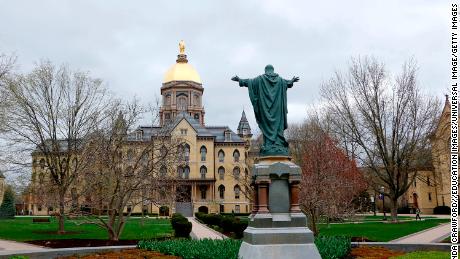 Notre Dame plans to bring students back to campus 2 weeks early and will skip fall break