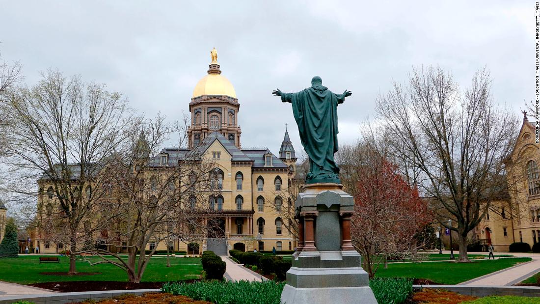 Notre Dame plans to bring students back to campus 2 weeks early and