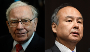 They&#39;re famous for their investments. But Warren Buffett and Masa Son keep striking out