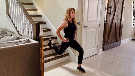 workout using stairs at home