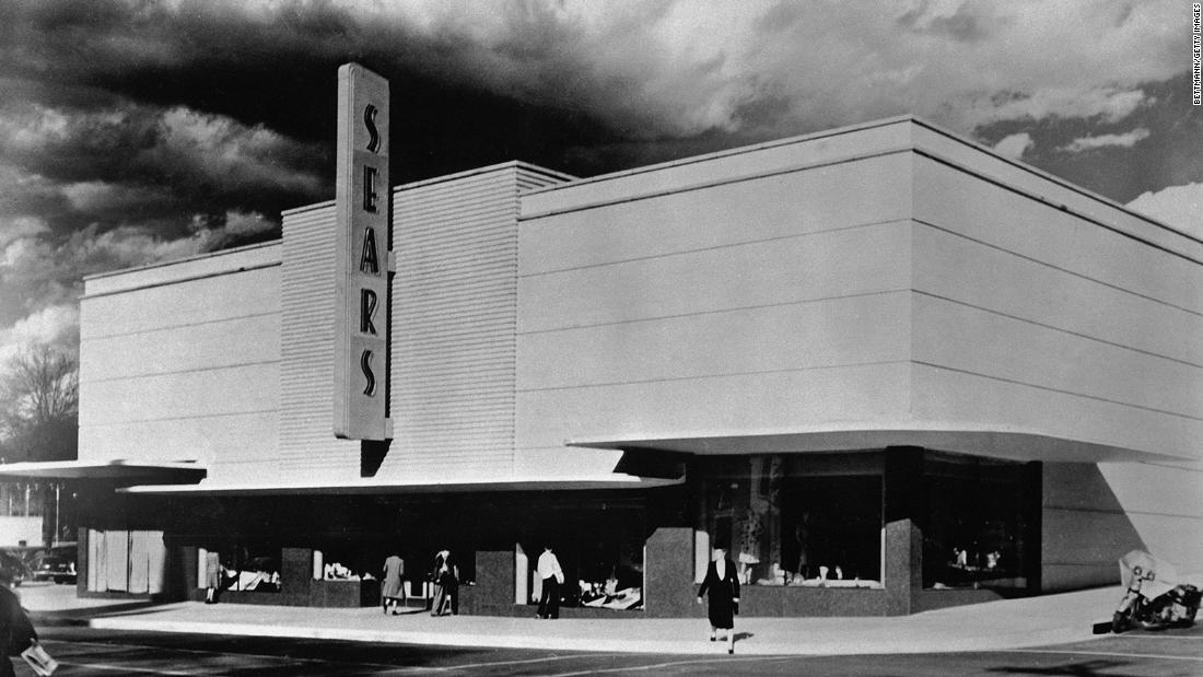 A Sears store in Jackson, Mississippi, in 1949.