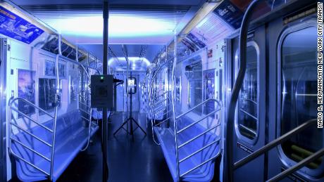 New York transit agency launches UV light pilot program in effort to kill Covid-19