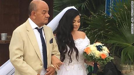 Lately the memory of her dad walking her down the aisle has been on Garcia&#39;s mind.