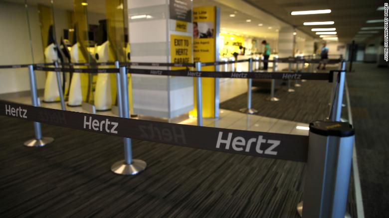 Hertz files for bankruptcy