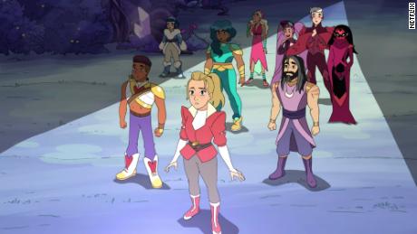 Adora and her friends in season five of &quot;She-Ra and the Princesses of Power.&quot;