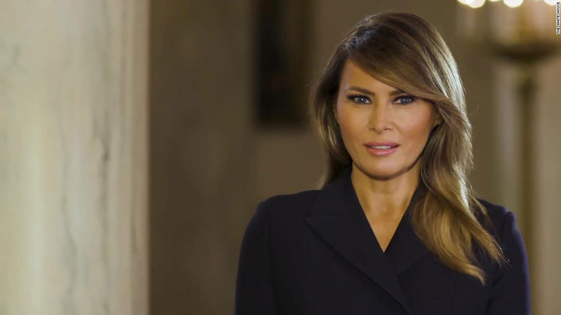 Melania Trump's message to students